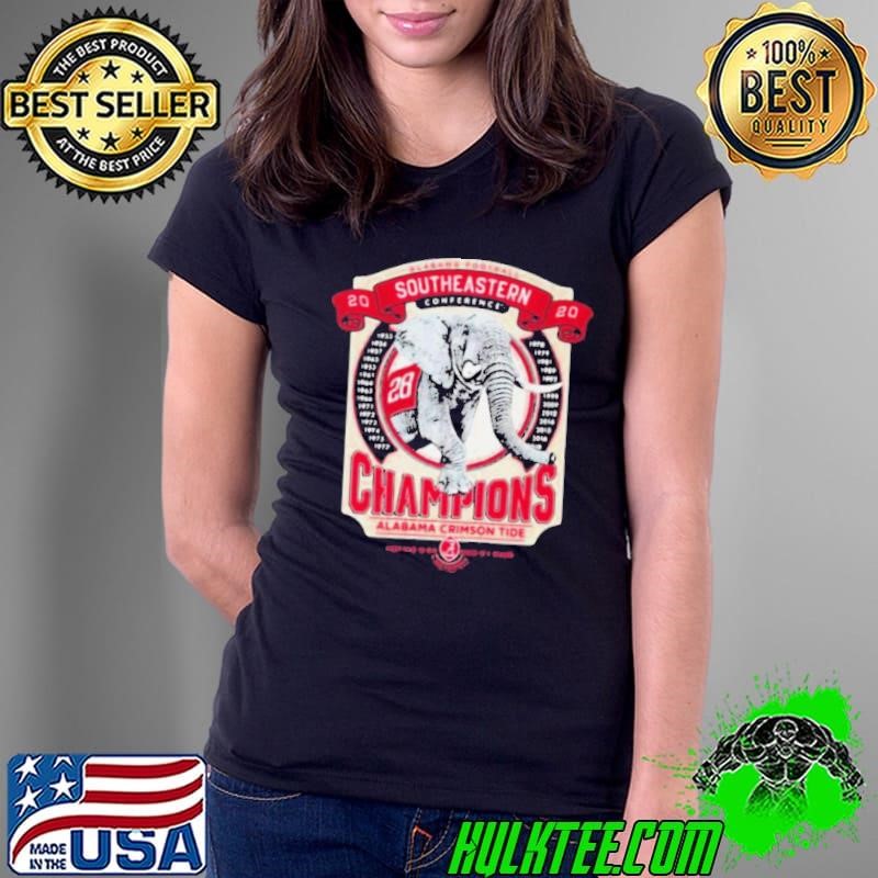 Alabama Football Southeastern Conference Champions Elephant shirt