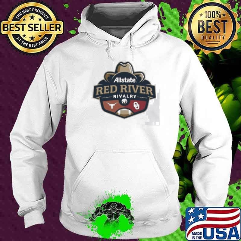 Allstate Red River Rivalry 2024 Oklahoma Sooners vs Texas Longhorns Hoodie