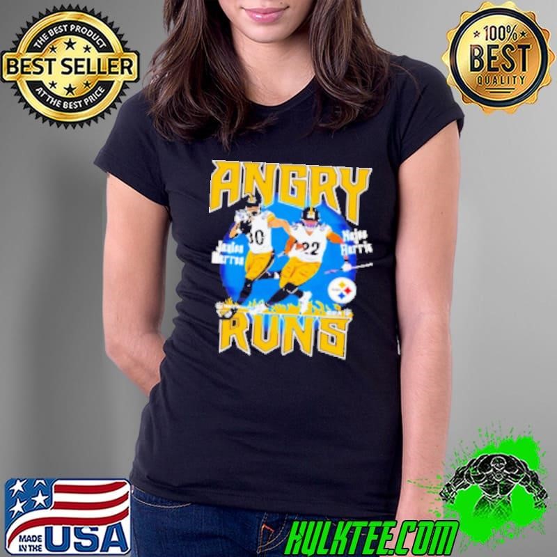 Angry Runs Steeler Warren snd Harris Shirt
