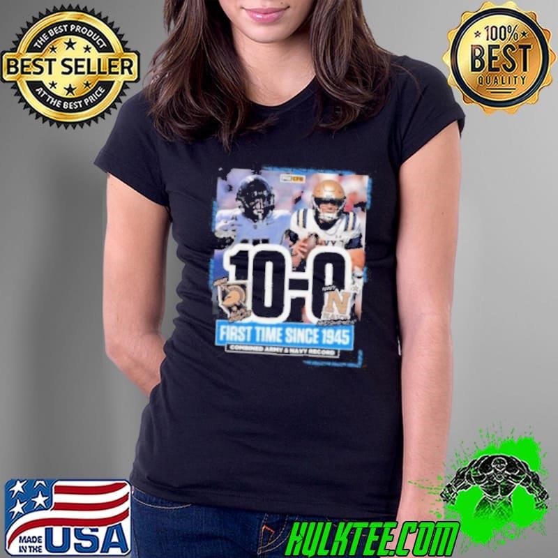 Army Black Knights Wins 10 0 Navy Midshipmen Football 2024 Game Final Score Ladies Tee