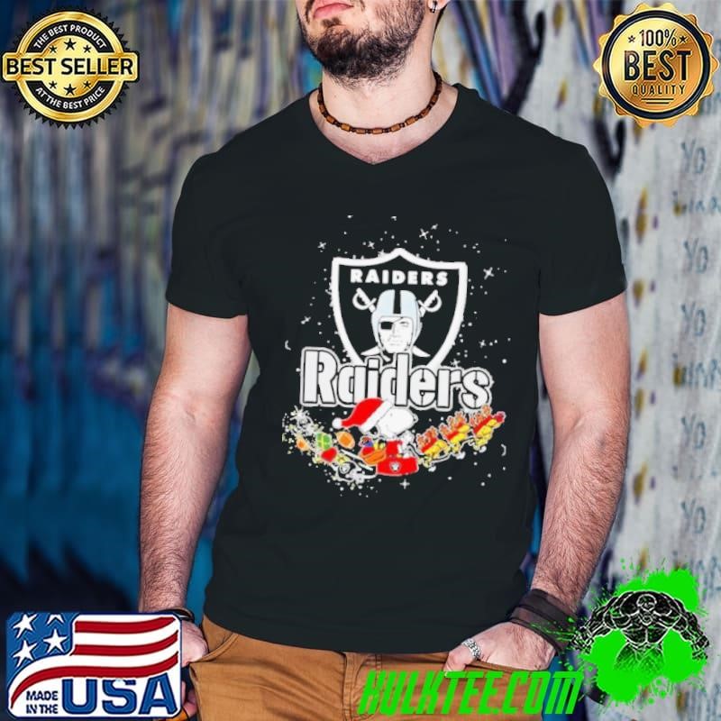 Awesome Oakland Raiders Snoopy Christmas shirt
