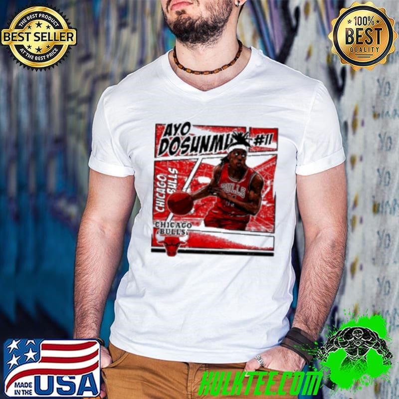 Ayo Dosunmu Chicago Bulls Comic Basketball Guys V Neck