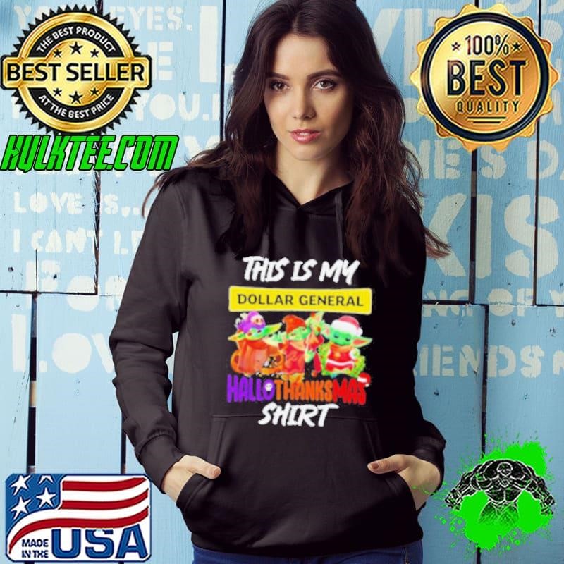 Baby Yoda General This Is My Hallothanksmas Hoodie