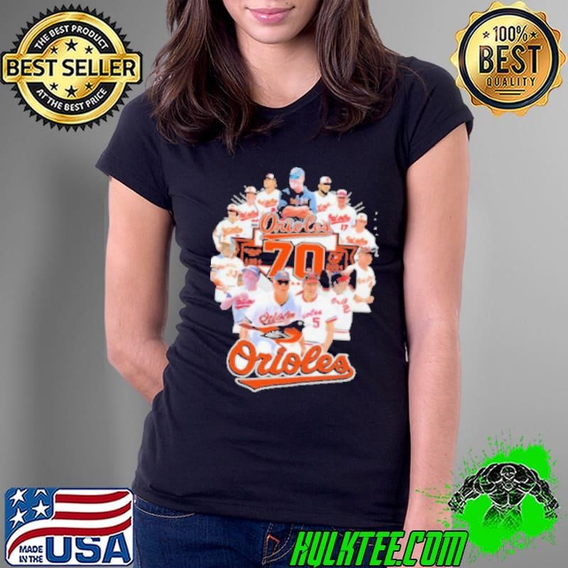 Baltimore Orioles all team 70th Anniversary 1954 2024 shirt