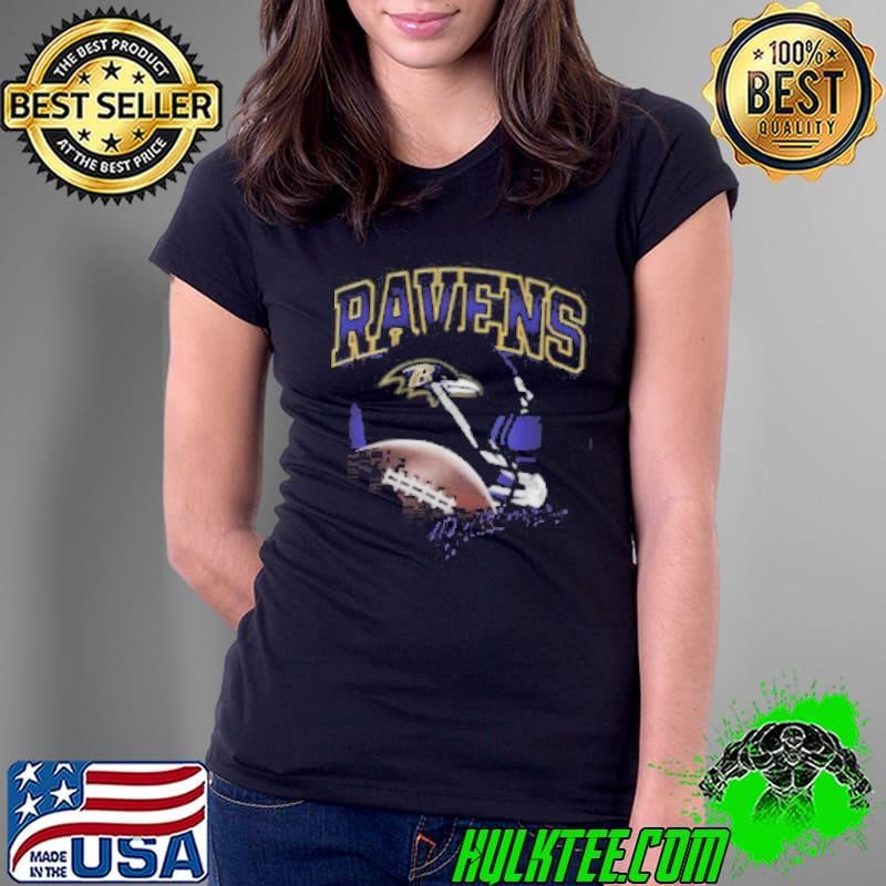 Baltimore Ravens Icon Heavyweight Ladies Tee