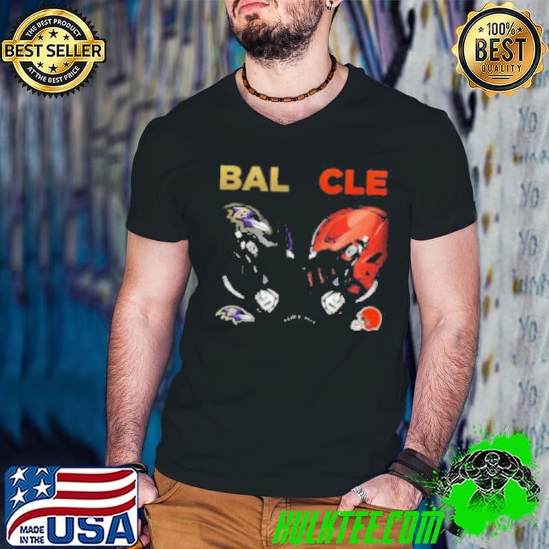 Baltimore Ravens Vs Cleveland Browns 2024 NFL Week 8 Matchup Shirt