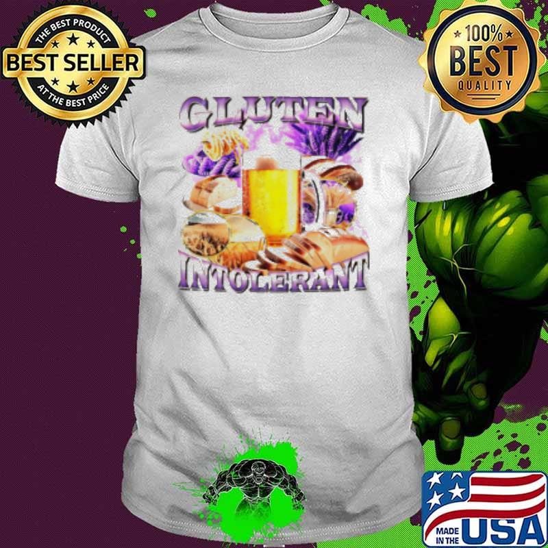 Beer gluten intolerant retro Shirt