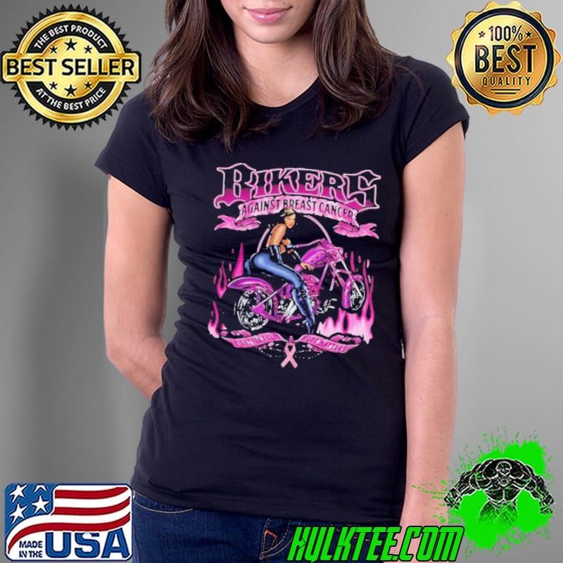 Bikers against breast cancer Ladies Tee Bikers against breast cancer Ladies Tee