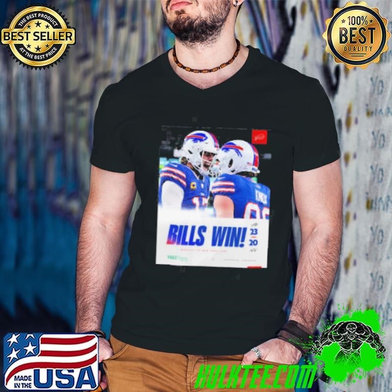 Bills Wins 23 20 Jets Final Score shirt