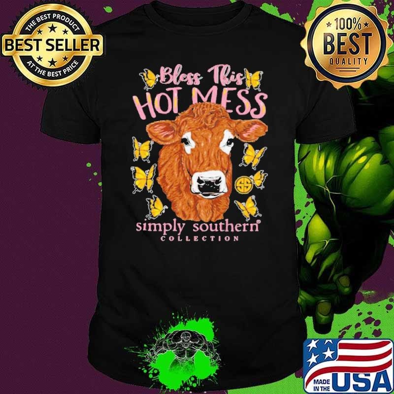 Bless This Hot Mess Simply Southern Collection shirt