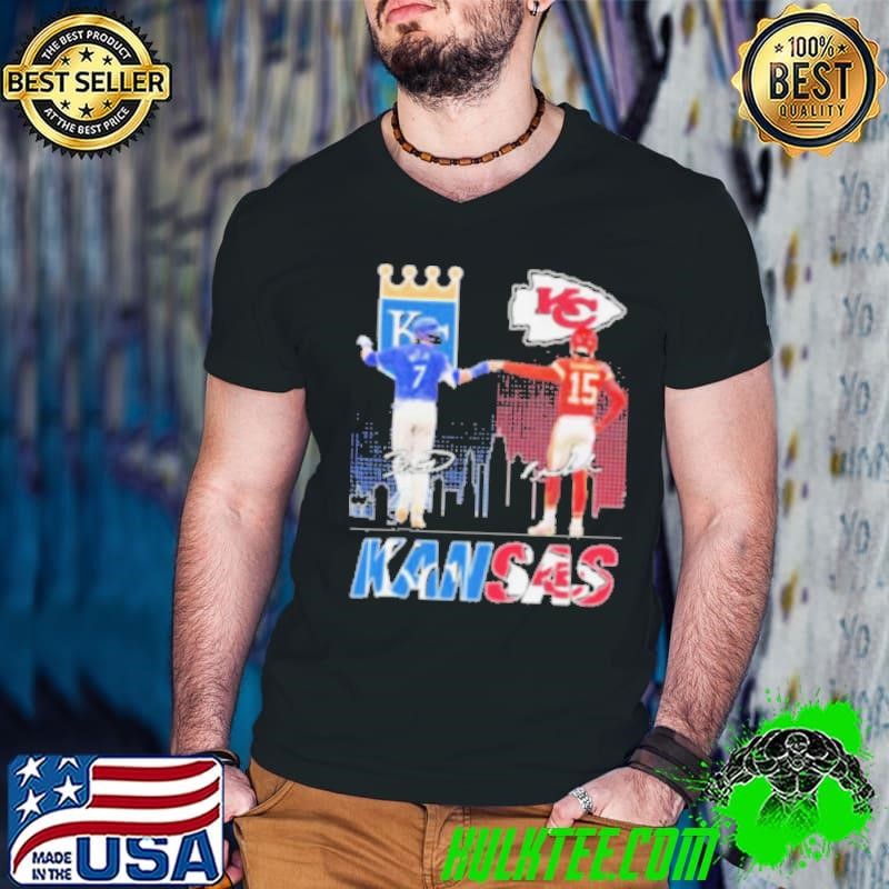 Bobby Witt Jr X Patrick Mahomes Kansas 2024 shirt