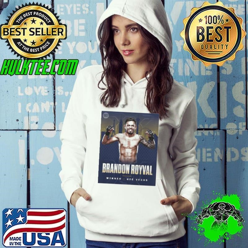 Brandon Royval Winner UFC Vegas 98 Poster Hoodie