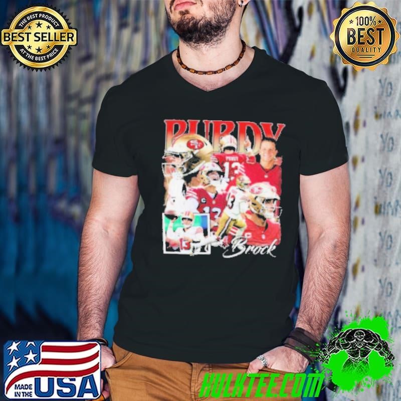 Brock Purdy American Graphic Vintage San Francisco 49ers Football NFL shirt