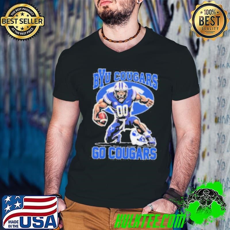 Byu Cougars Football Go Cougars Mascot Shirt