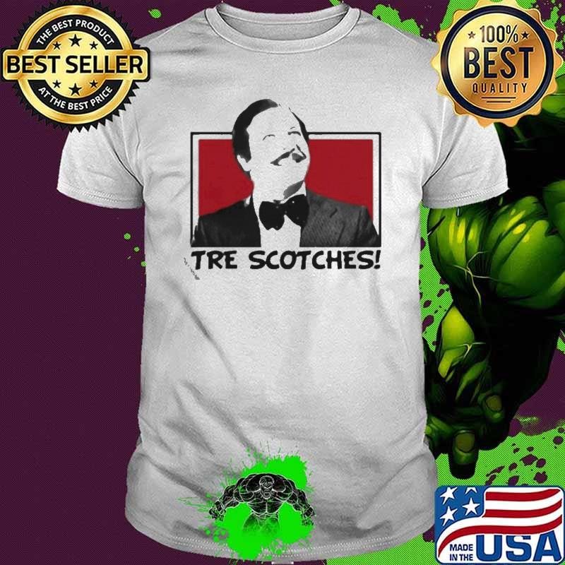 Calboni Tre Scotches Maglietta Grigia Cinema Italiano Secondo shirt