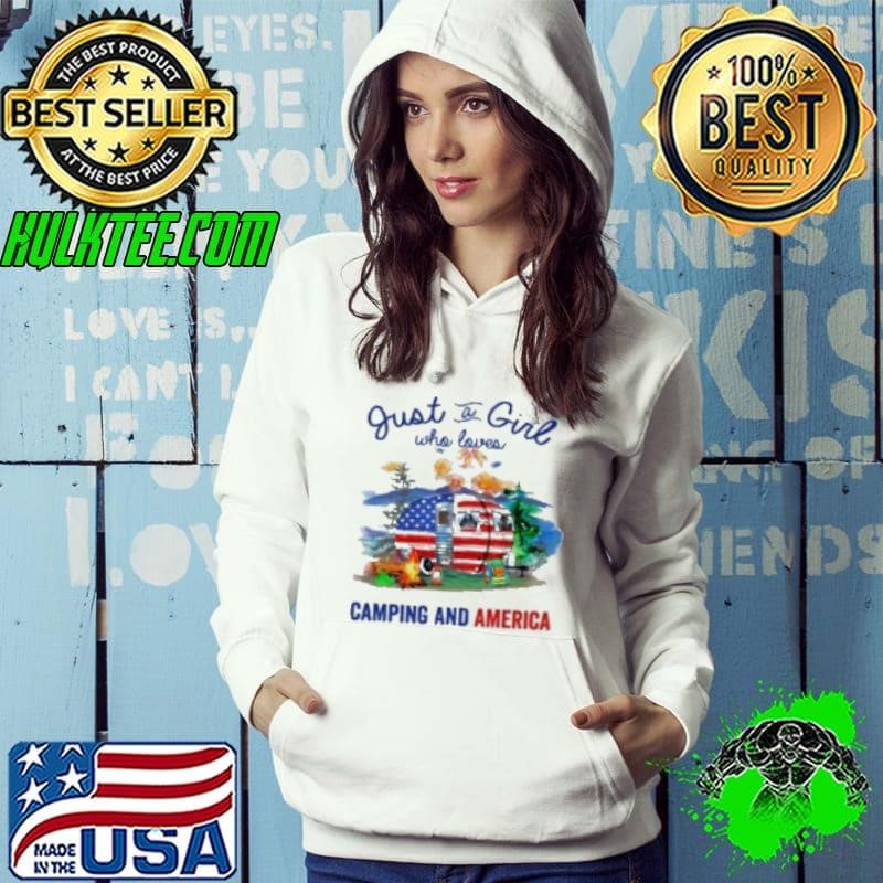 Camping And America Shirt