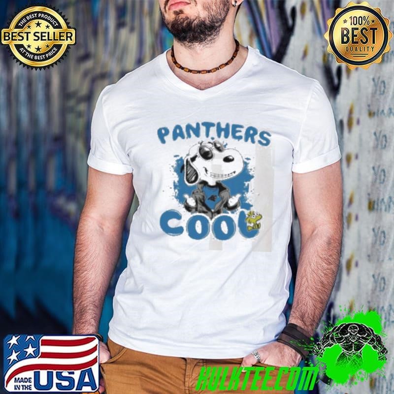 Carolina Panthers NFL Team Snoopy Joe Cool Shirt