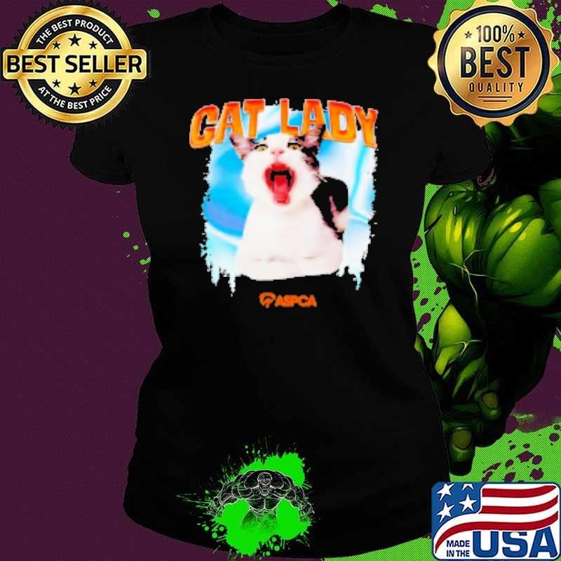 Cat Lady ASPCA Design Ladies tee Cat Lady ASPCA Design Ladies tee