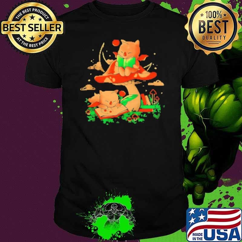 Cat kupo readings moogles reading Shirt