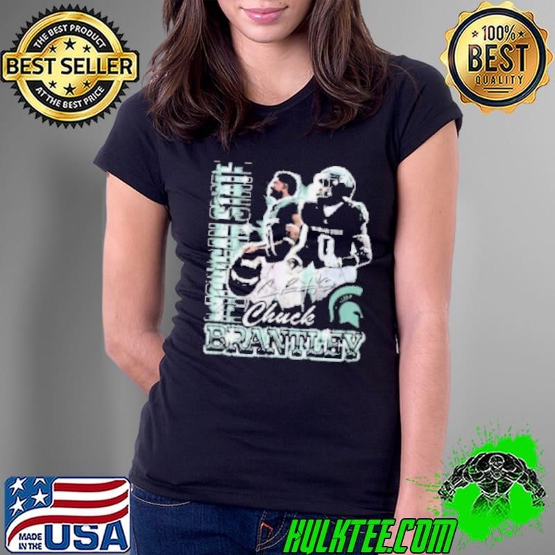 Charles Brantley Michigan State 90s graphic signature t Ladies Tee