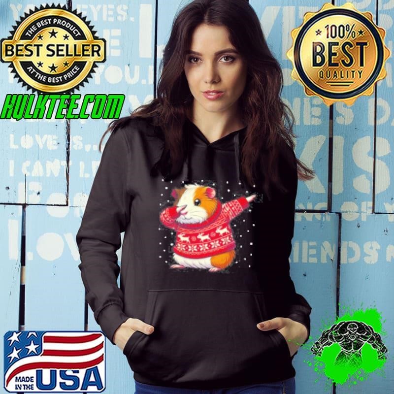 Christmas Guinea Pig Lover Funny Guinea Pig Ugly Christmas Hoodie