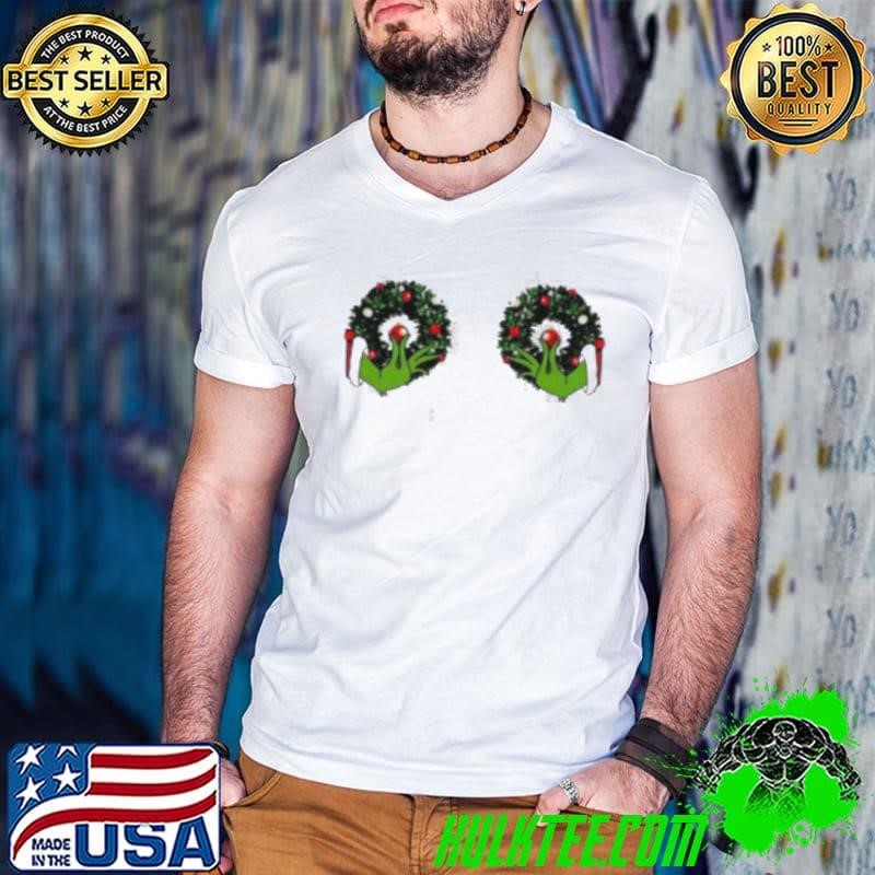 Christmas Wreath grinch shirt