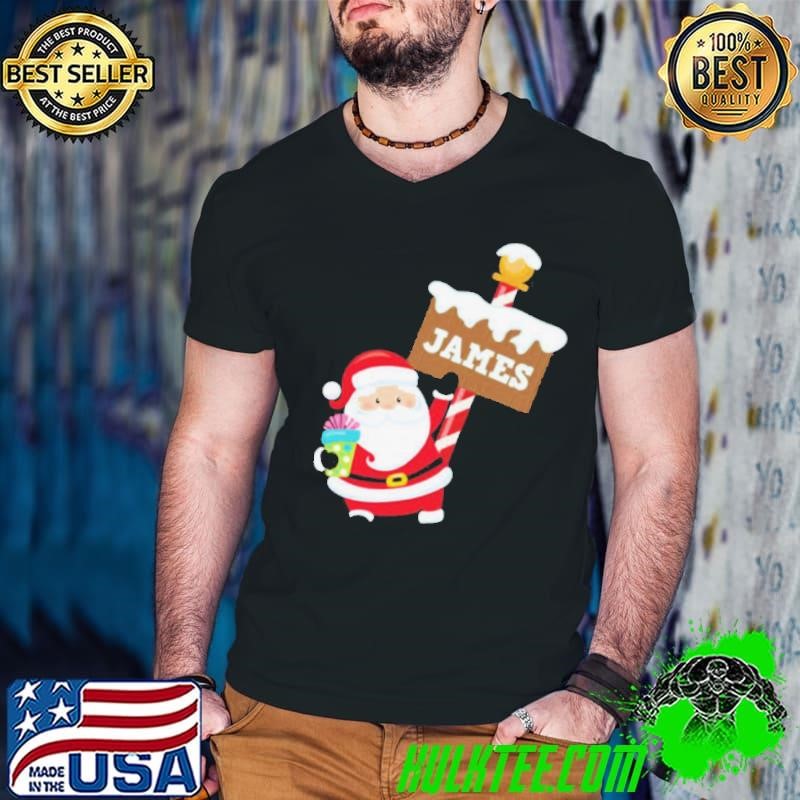 Christmas Xmas James shirt