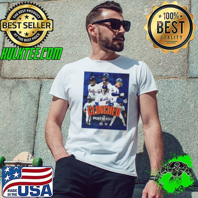 Clinched New York Mets Headed To The 2024 Playoffs Postseason MLB Poster shirt