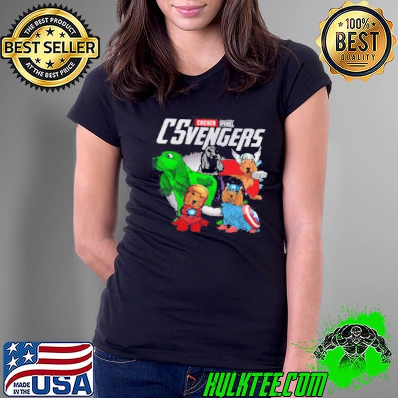 Cocker Spaniel CSvengers Marvel Avengers Endgame Shirt