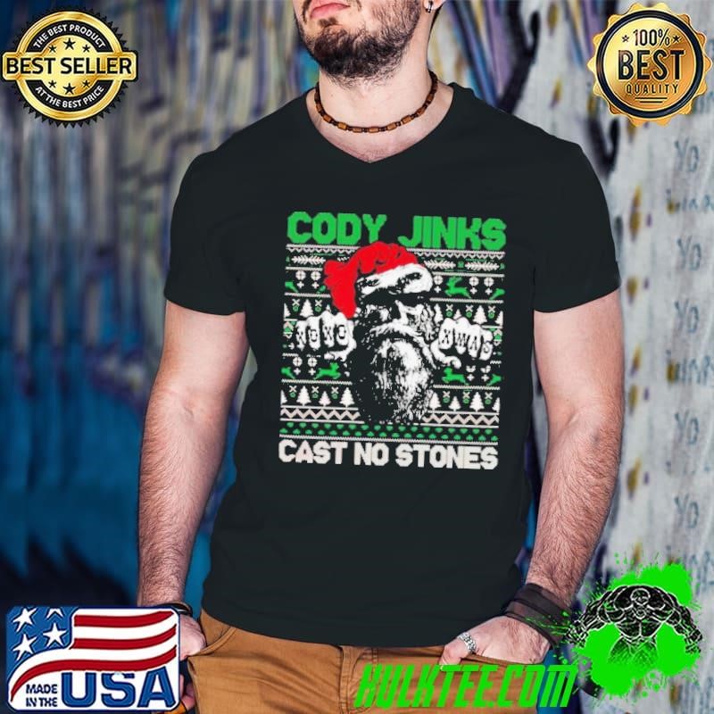 Cody Jinks Cast No Stones Ugly Christmas Guys V Neck