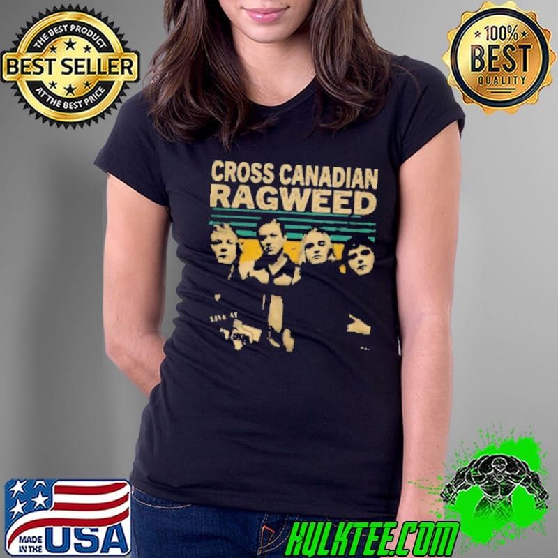 Cross Canadian Ragweed Smells Like Country Tastes Like Rock N Roll Ladies Tee