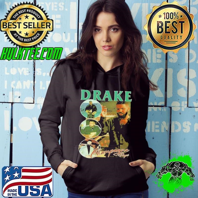 DRAKE champagne Life Hip Hop Rap Vintage Retro 90s Hoodie