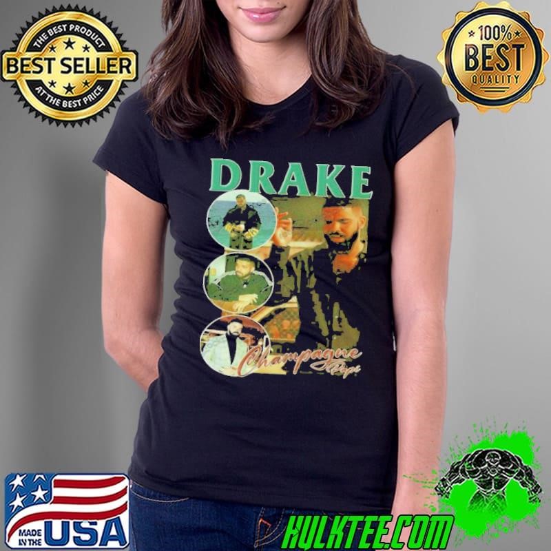 DRAKE champagne Life Hip Hop Rap Vintage Retro 90s Ladies Tee
