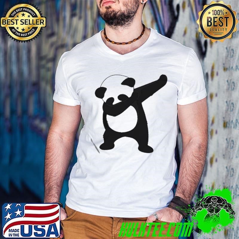 Dabbing Panda Cute Animal Giant Panda Bear Dab Dance shirt