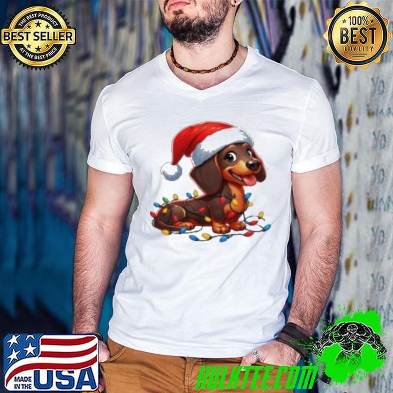 Dachshund Dog Christmas Shirt