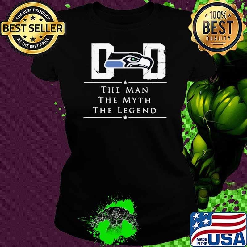 Dad Seattle Seahawks Football The Man The Myth The Legend shirt