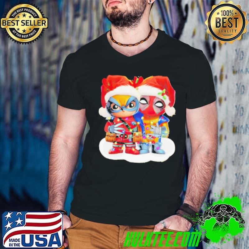 Deadpool And Wolverine Super Heroes Christmas shirt