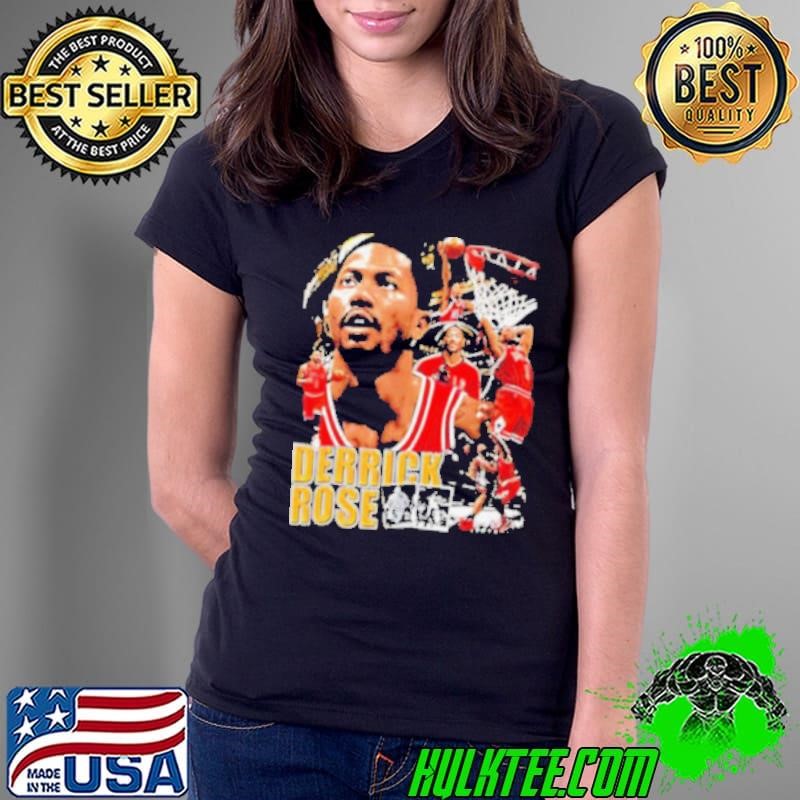 Derrick Rose Chicago Bulls basketball graphic shirt