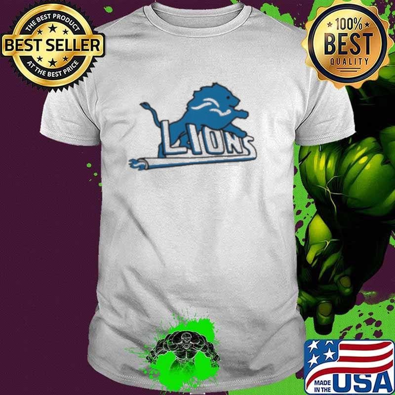 Detroit Lions Pistons NFL x NBA logos shirt