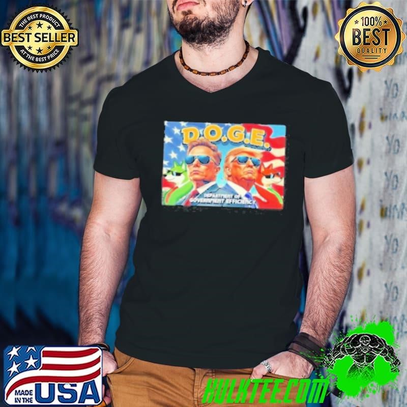 Doge Elon Vs Trump Department Of Government Efficiency Shirt