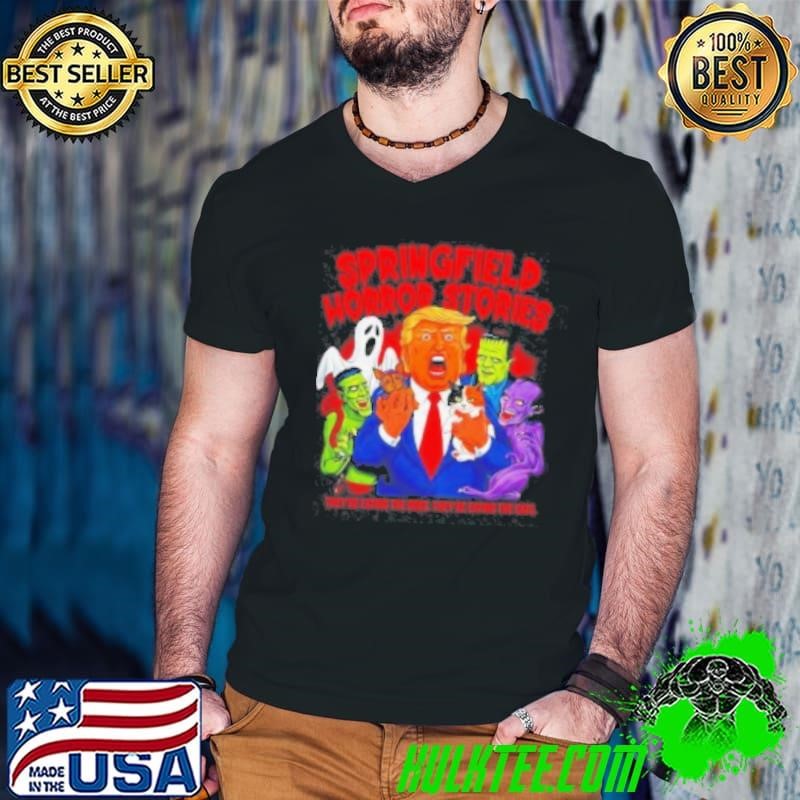 Donald Trump Springfield Horror Stories Halloween Shirt