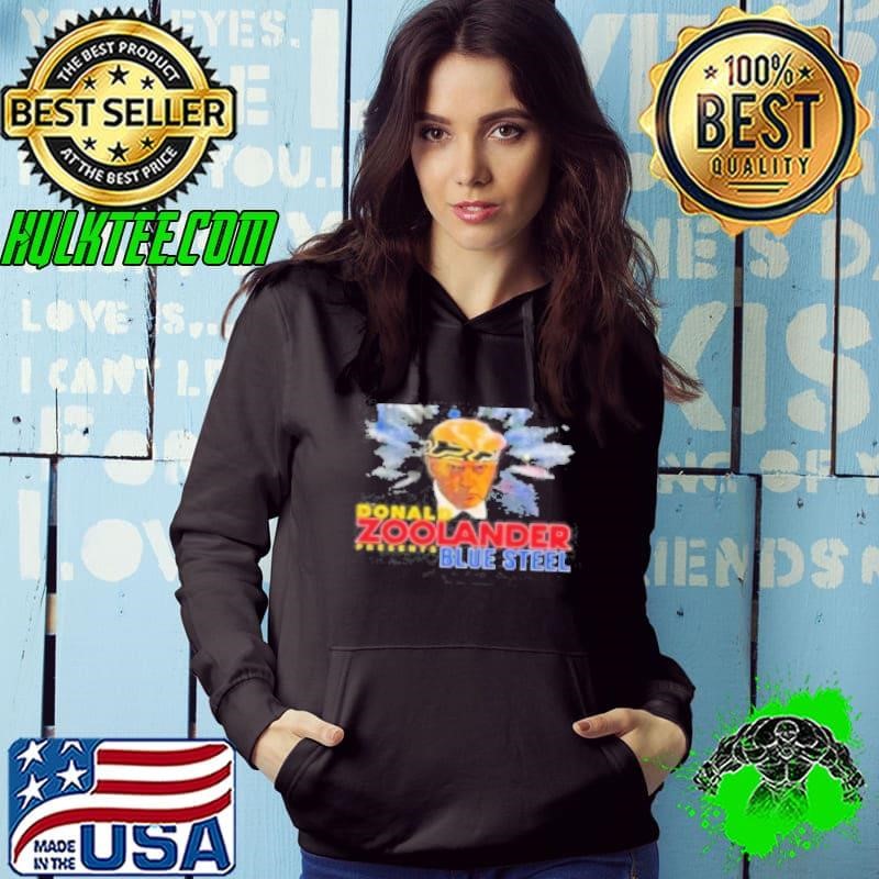 Donald Zoolander Presents Blue Steel Hoodie