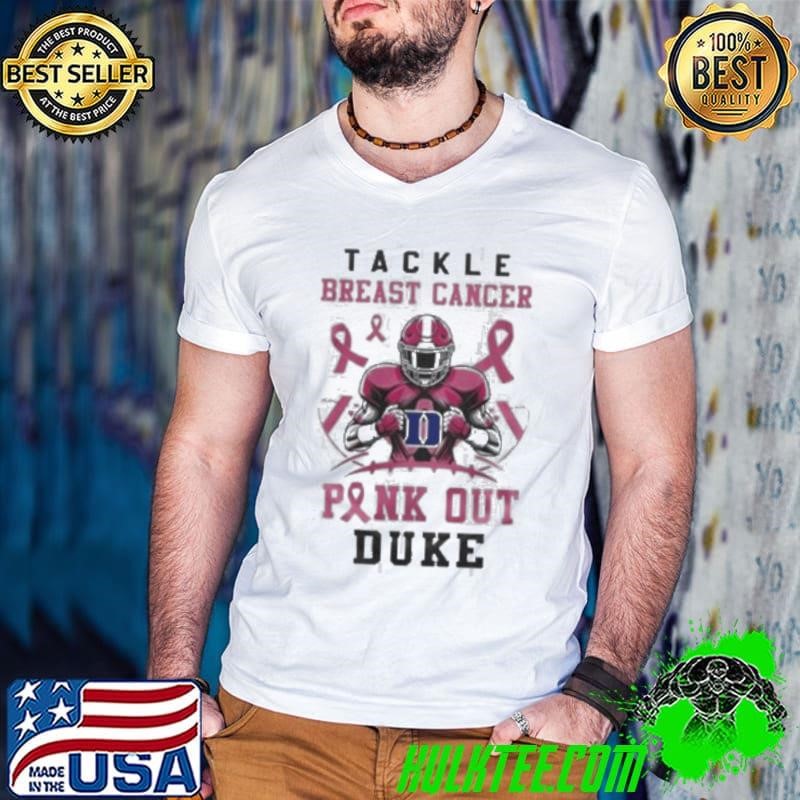 Duke Blue Devils Tackle Breast Cancer Pink Out 2024 Shirt