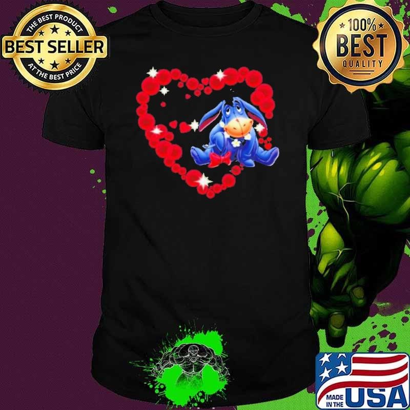 Eeyore Heart Valentines Day shirt
