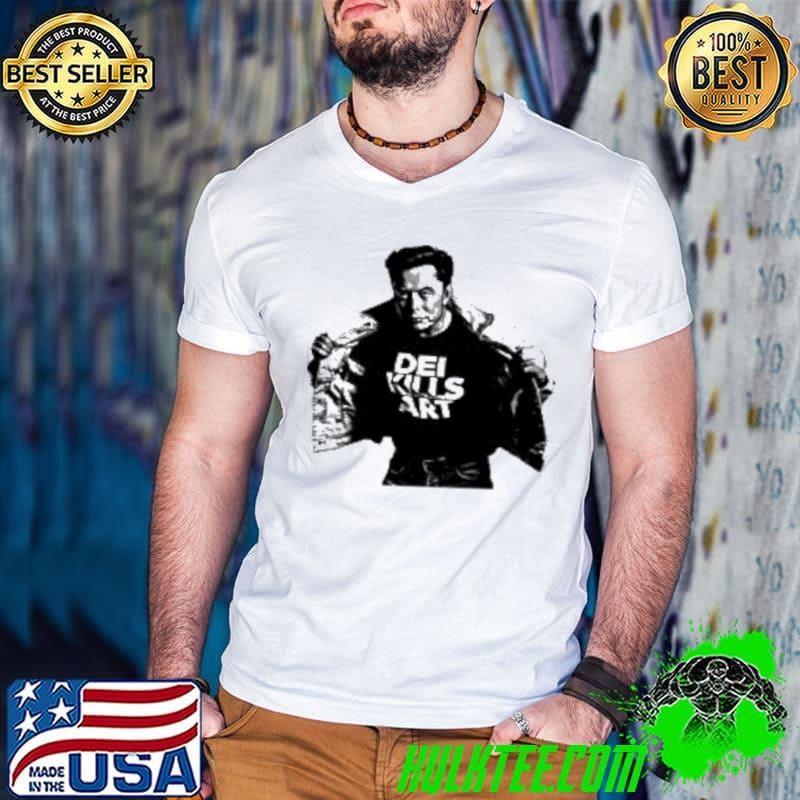 Elon Musk DEI Kills Art Guys V Neck