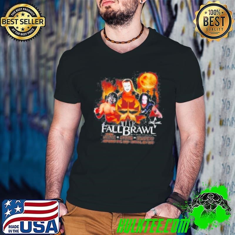 Fall Brawl The Great Muta Vs Sting Vs Vampiro Halloween Shirt
