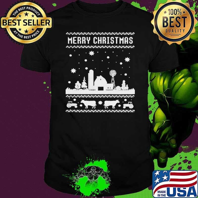 Farm Farmer Family Farm Ugly Christmas shirt
