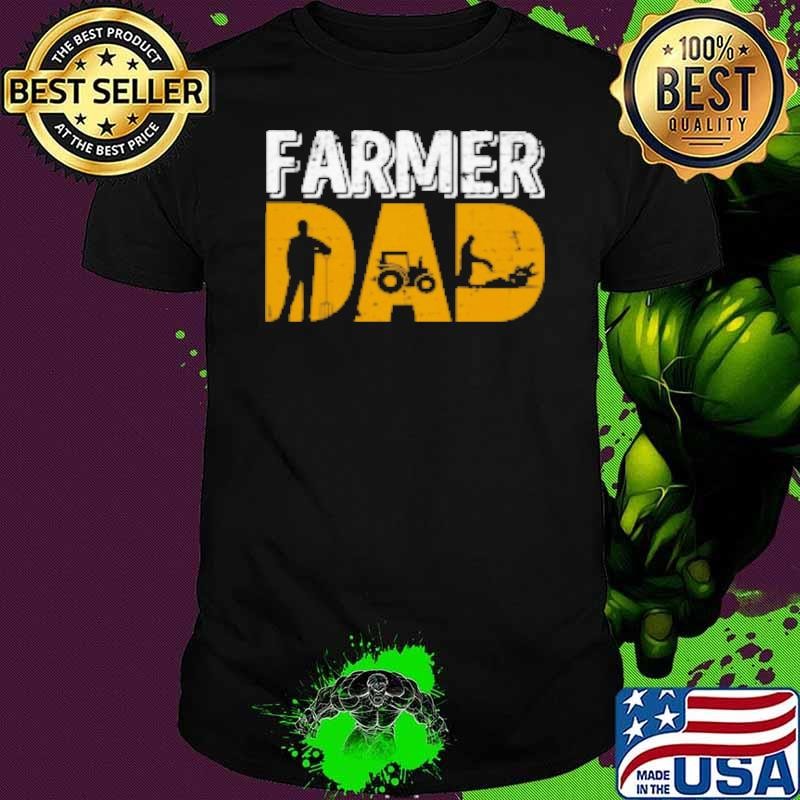 Farmer Dad Tractor Shirt