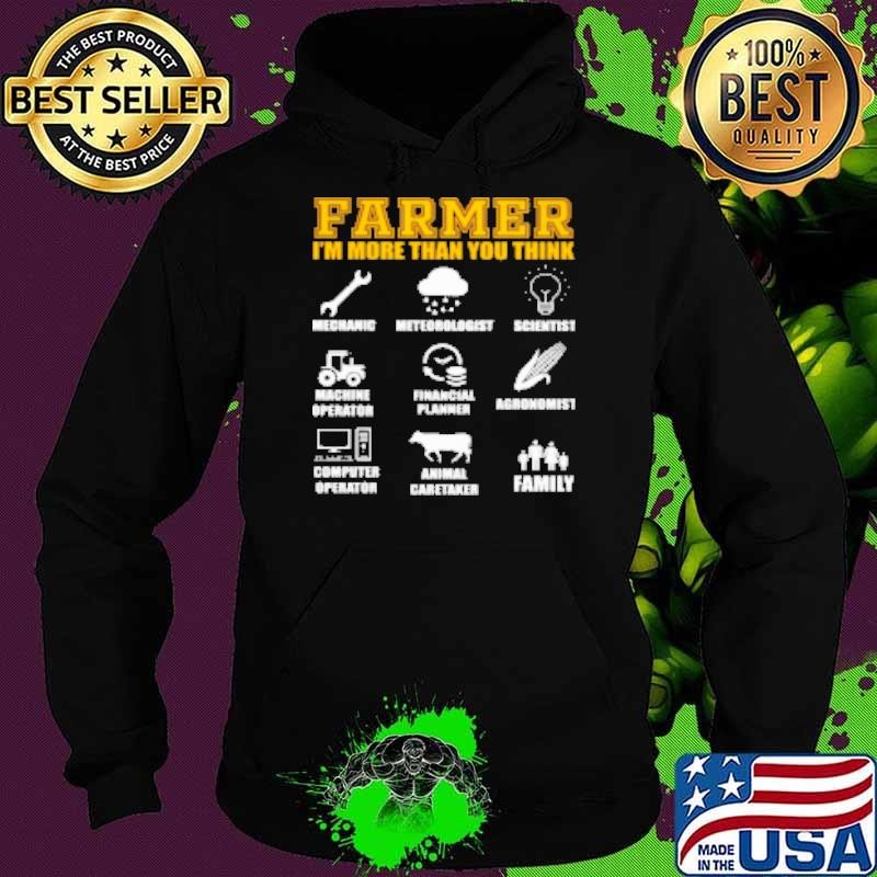 Farmer I'm More Than You Think Hoodie
