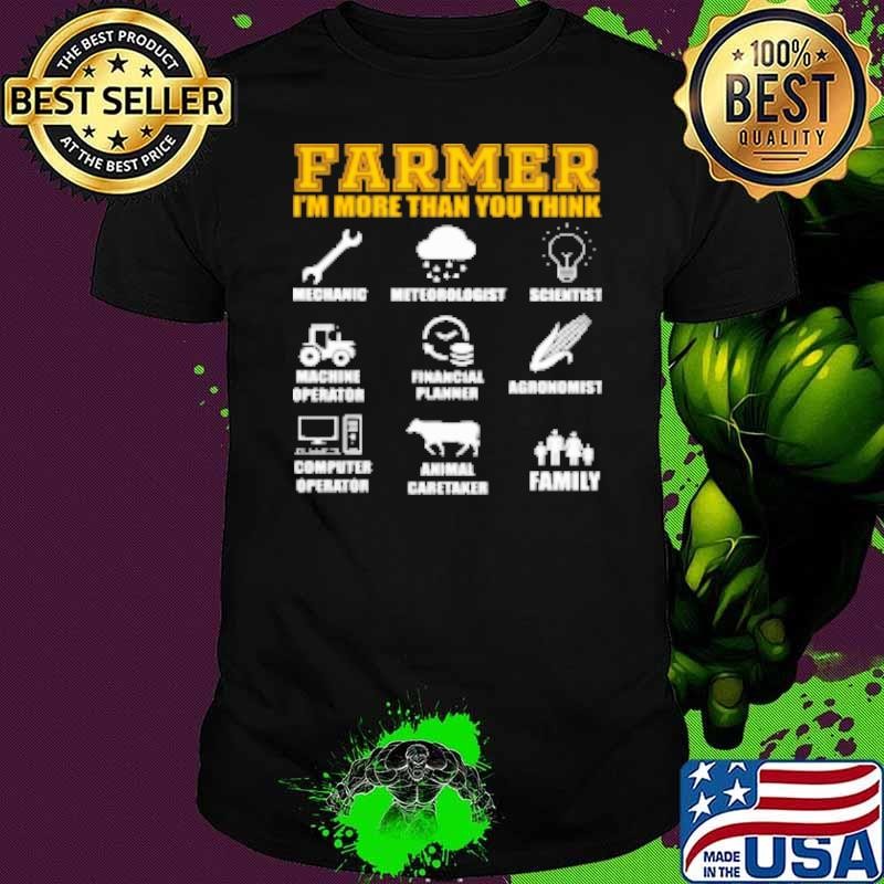 Farmer I'm More Than You Think Shirt